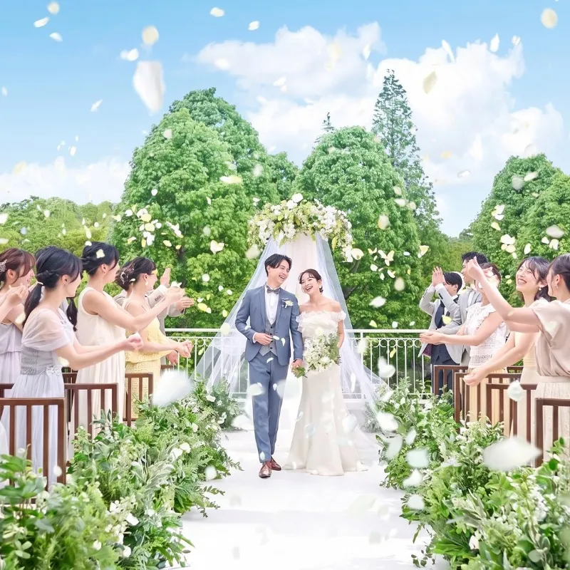 パーティーレポート｜大阪城公園駅から徒歩30秒の緑溢れる貸し切り結婚