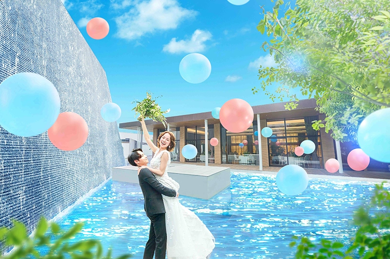 フォトウエディング当日