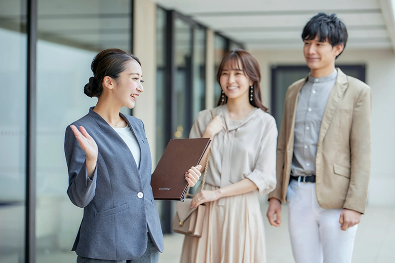 会場ご見学・日程決定