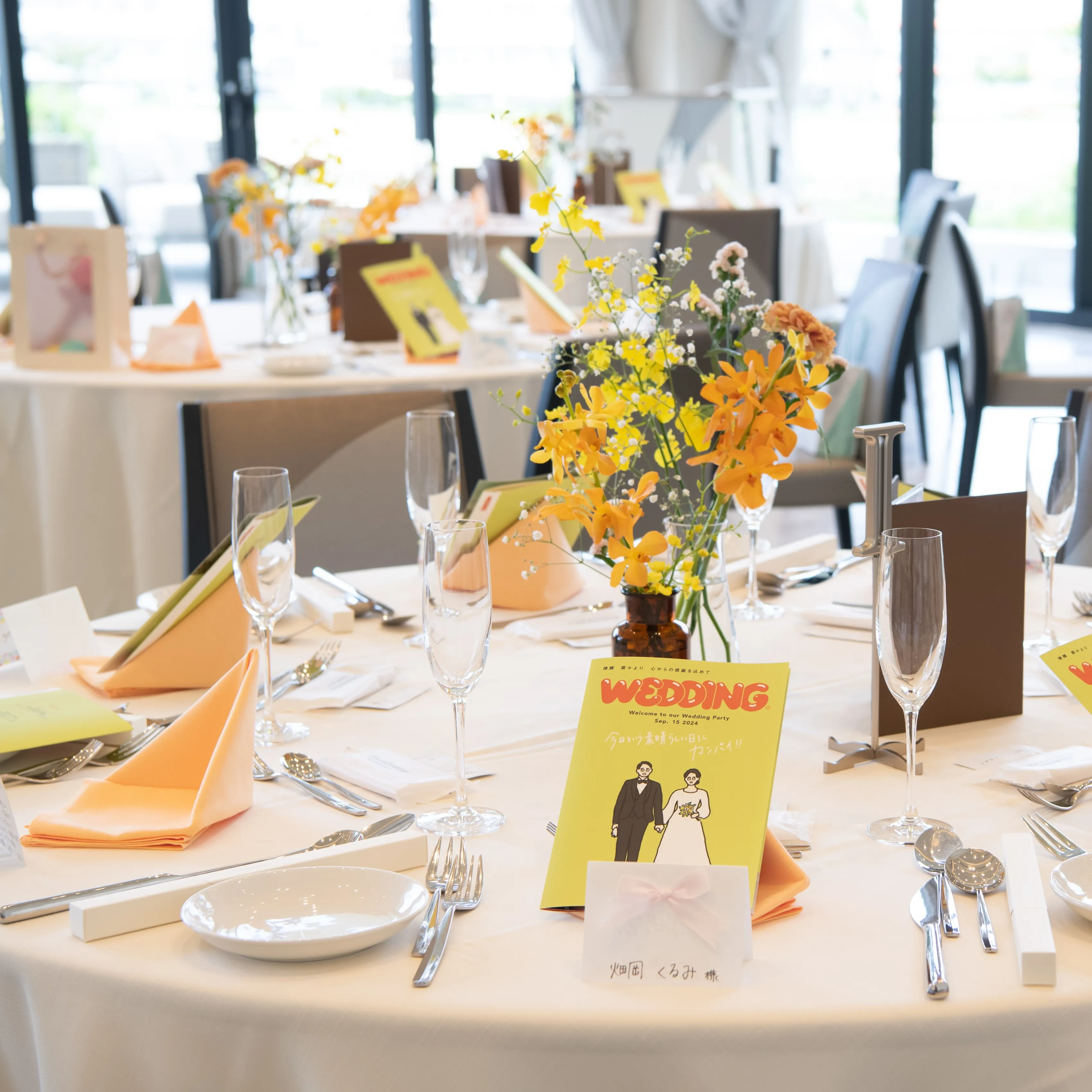 80名party】『funny』 | ウエディングレポート | ザ・リバーサイド