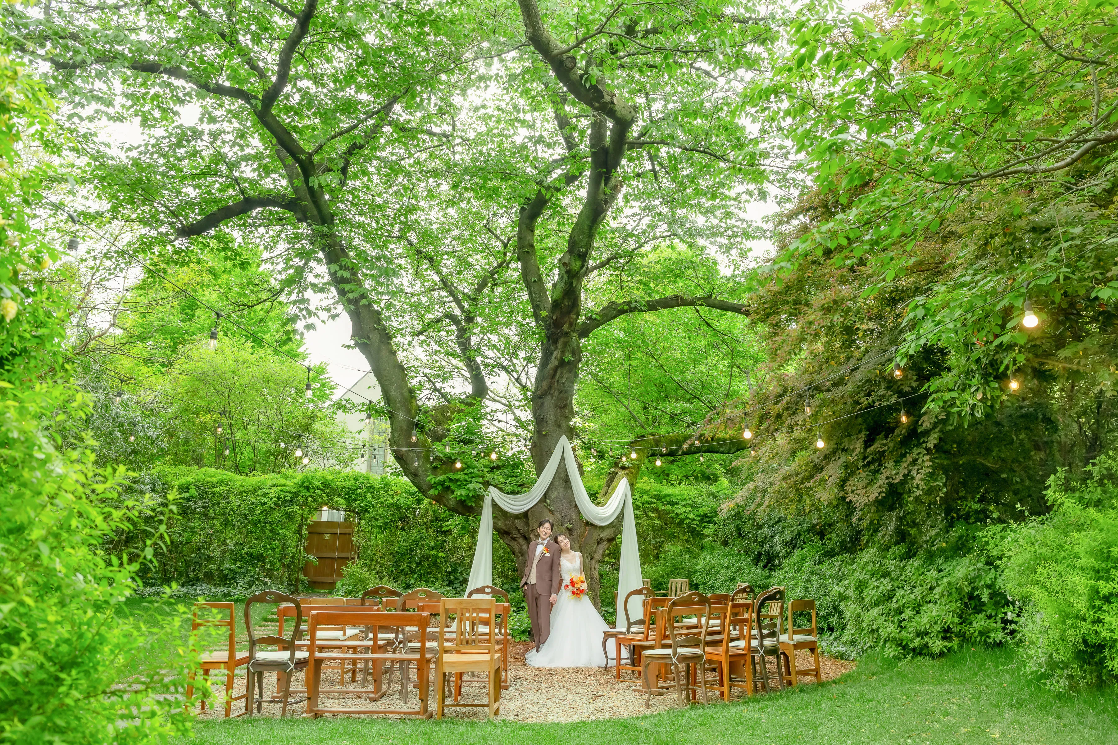 大宮結婚式場｜ラ・クラリエールのガーデンウェディング
