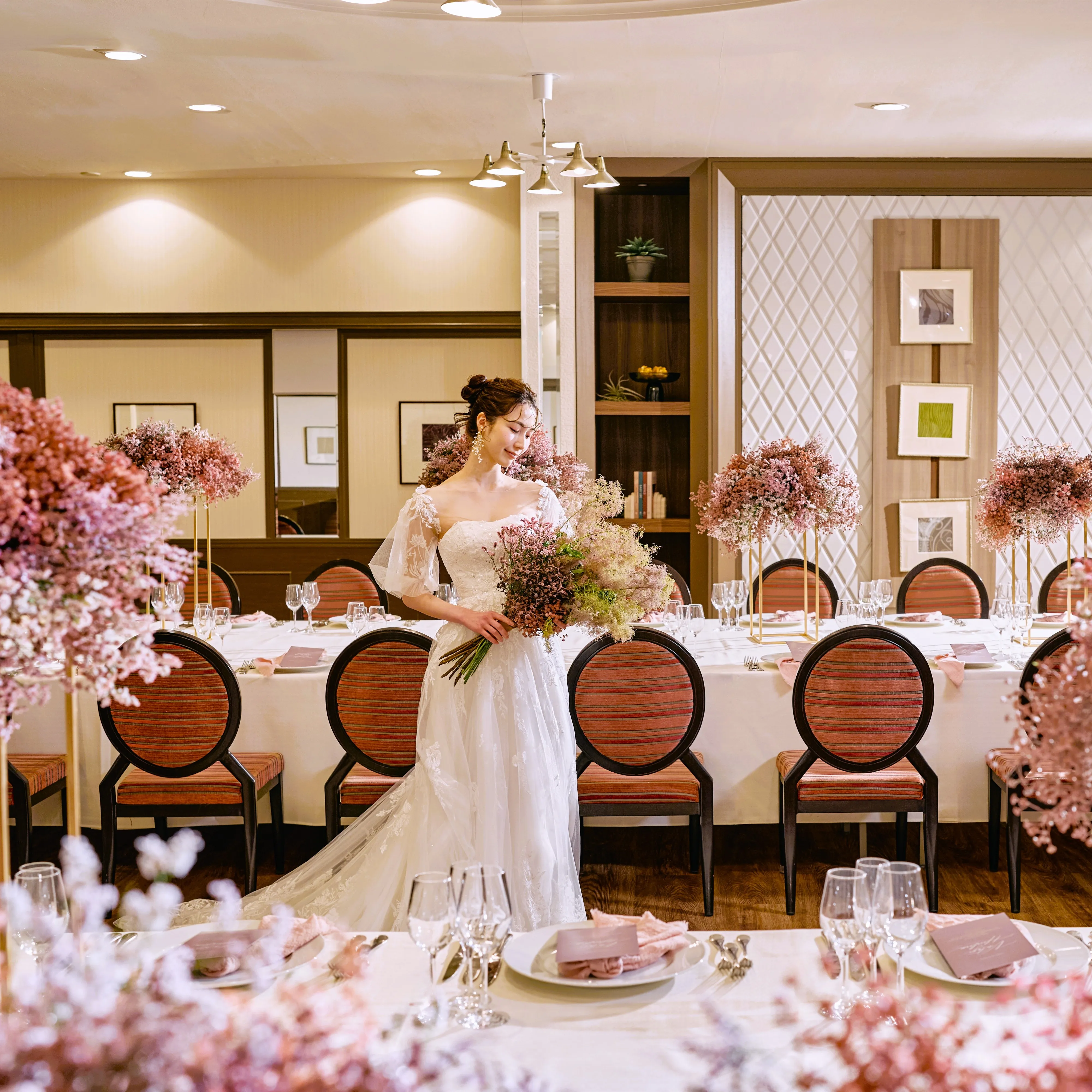 新品未使用タグ付き　ミューベル　MUVEILロングワンピース　結婚式　披露宴 ダイアリー DIARY | 披露宴会場 | 【公式】ベルヴィ 大宮サンパレス