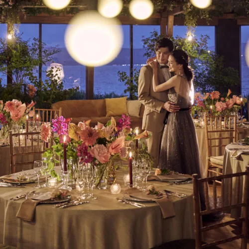 結婚披露宴使用CD アートグレイス オーシャンフロントガーデンチャペル 沖縄で結婚式